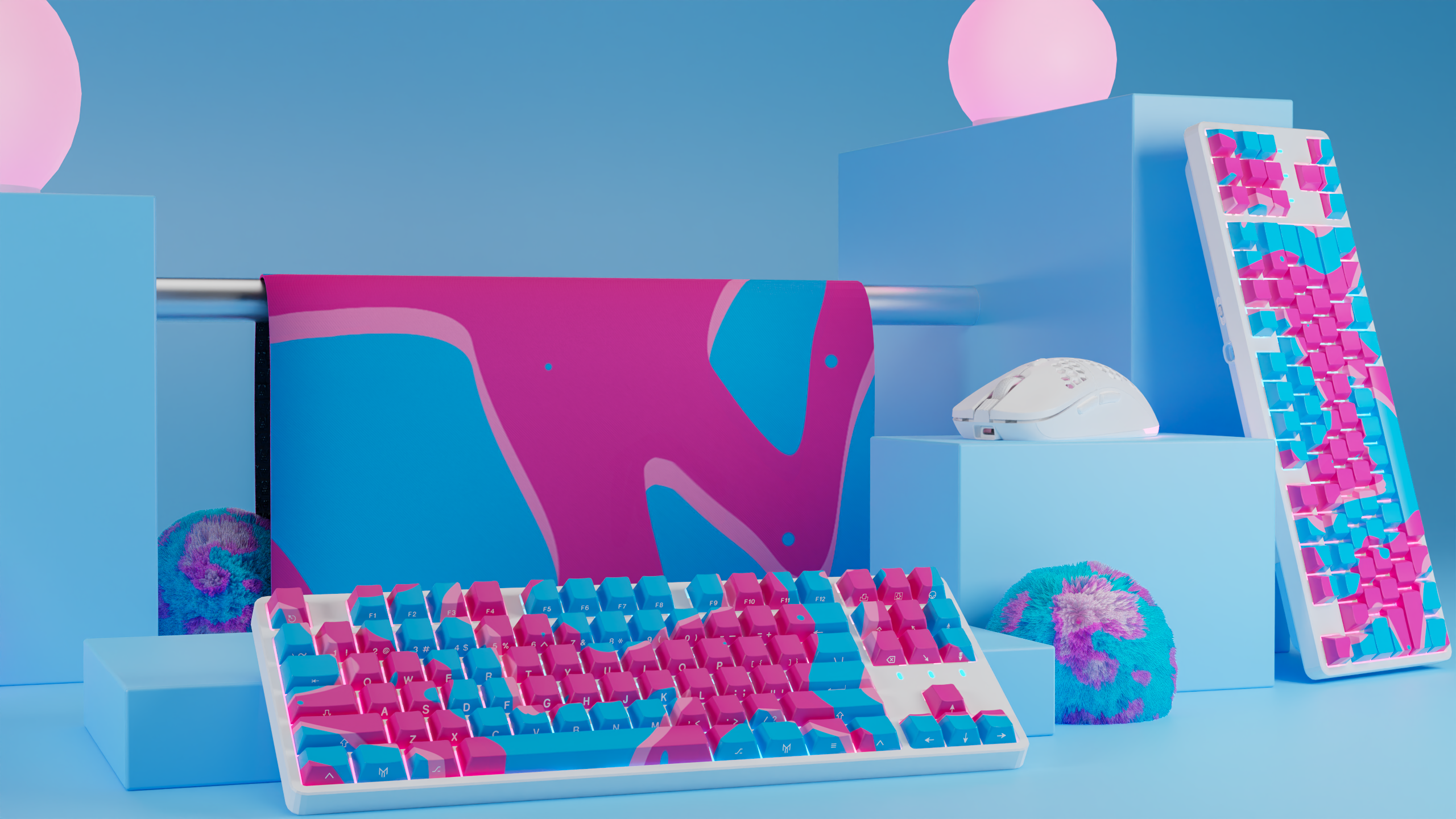 キーボード Doys Pad White dot matrix light キーボード Doys Pad White dot matrix light GB] Doys Pad